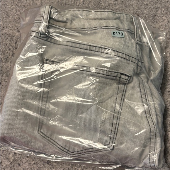 LOFT Women's Straight Leg Gray Jeans Size 4 - Picture 7 of 8